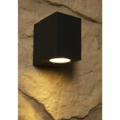applique extérieure Trio TIBER LED Noir, 3 lumières