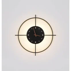 Luminaires Globo Lighting Appliques|Applique Globo UHR LED Noir, 1 lumière