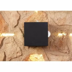Applique LED Moderne Anthracite, 4 lumières