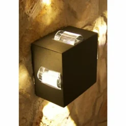 Applique LED Moderne Anthracite, 4 lumières