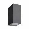Applique Lucide ZORA LED Noir, 2 lumières