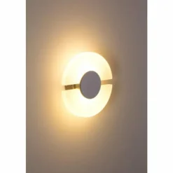 Luminaires Lutec Appliques|Applique Lutec LED Acier brossé, 1 lumière