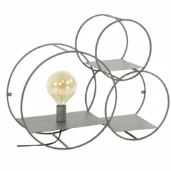 hofstein Appliques|Applique murale Maynal Argent Oxydé, 1 lumière
