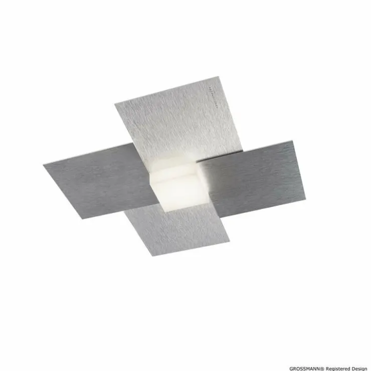 Luminaires Grossmann Éclairage Led|Applique murale / Plafonnier Grossmann CREO LED Aluminium, 1 lumière