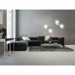 Luminaires Grossmann Éclairage Led|Applique murale / Plafonnier Grossmann GEO LED Aluminium, 2 lumières