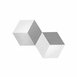 Luminaires Grossmann Éclairage Led|Applique murale / Plafonnier Grossmann GEO LED Aluminium, 2 lumières