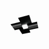 Luminaires Grossmann Appliques|Applique murale / Plafonnier Grossmann CREO LED Noir, 1 lumière