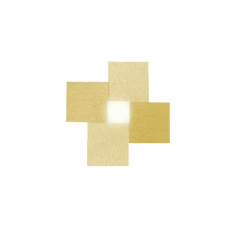 Luminaires Grossmann Éclairage Led|Applique murale / Plafonnier Grossmann CREO LED Laiton, 1 lumière