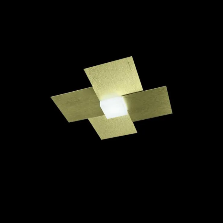 Luminaires Grossmann Éclairage Led|Applique murale / Plafonnier Grossmann CREO LED Laiton, 1 lumière