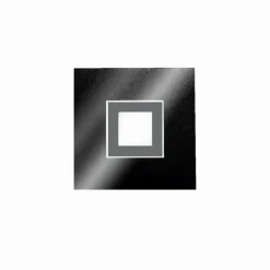 Luminaires Grossmann Appliques|Applique murale / Plafonnier Grossmann KARREE LED Noir, Titane, 1 lumière