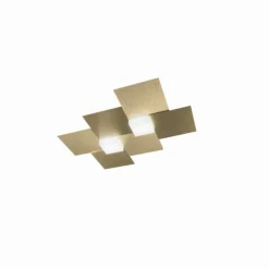 Luminaires Grossmann Éclairage Led|Applique murale / Plafonnier Grossmann CREO LED Laiton, 2 lumières