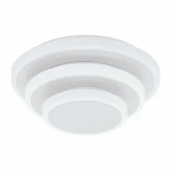 Luminaires Eglo Appliques|Applique murale / Plafonnier Eglo ELGVERO LED Blanc, 3 lumières