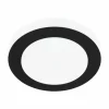 Luminaires Eglo Appliques|Applique murale / Plafonnier Eglo LED CARPI Noir, Blanc, 1 lumière