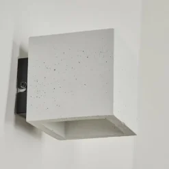 hofstein Appliques|Applique murale Polcura Blanc, 1 lumière