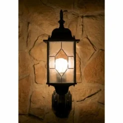 Applique murale Amapala Noir, 1 lumière