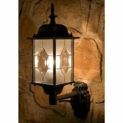 Applique murale Amapala Noir, 1 lumière