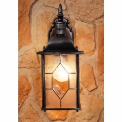 Applique murale Amapala Noir, 1 lumière