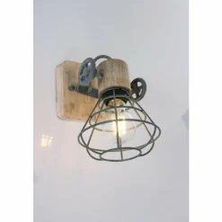 Luminaires Steinhauer Appliques|Applique murale Anne Lighting ANNE Gris, 1 lumière
