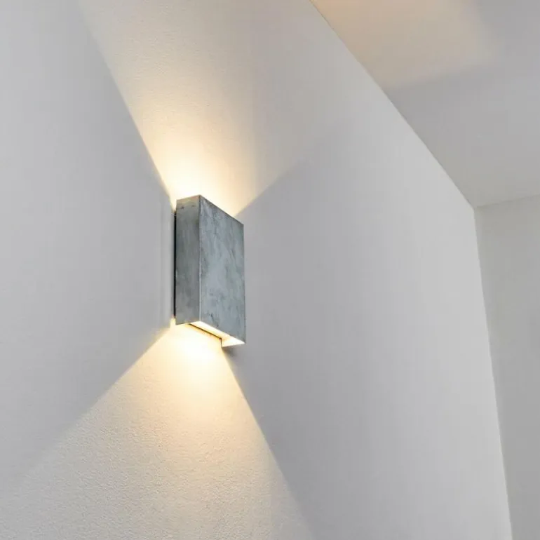 Applique murale Benin LED Nickel mat, 2 lumières