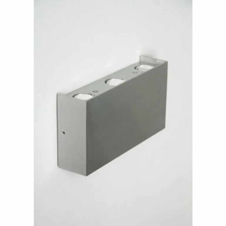 Applique murale Bleuchten Stream LED Aluminium, 6 lumières