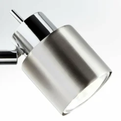 Luminaires Brilliant Appliques|Applique murale Brilliant ANDRES Chrome, Nickel mat, 1 lumière