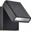 Applique murale Brilliant Toya LED Noir, 1 lumière