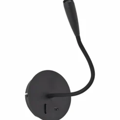 Luminaires Brilliant Éclairage Led|Applique murale Brilliant Jutta LED Noir, 1 lumière