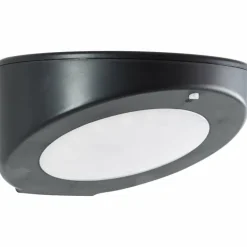 Applique murale Brilliant Bardum LED Noir, 1 lumière, Détecteur de mouvement