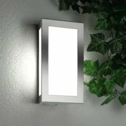Applique murale CMD Aqua Long Acier inoxydable, 1 lumière