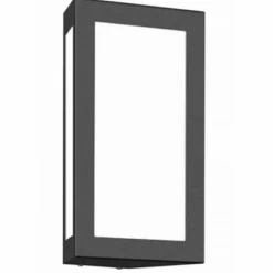 Applique murale CMD Aqua Long Anthracite, 1 lumière