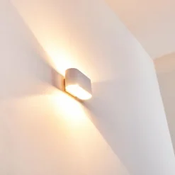 hofstein Appliques|Applique murale Dapp Blanc, 1 lumière