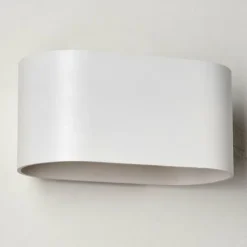 hofstein Appliques|Applique murale Dapp Blanc, 1 lumière