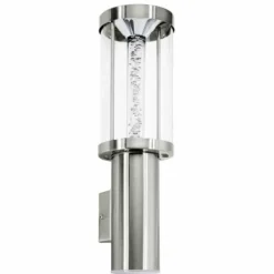 Applique murale d'extérieur Eglo TRONO STICK Acier inoxydable, 1 lumière