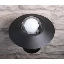 Applique murale d'extérieur Nordlux BLOKHUS Noir, 1 lumière