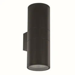 Applique murale d'extérieur Ideal Lux GUN Noir, 2 lumières
