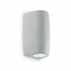 Applique murale d'extérieur Ideal Lux KEOPE Gris, 2 lumières