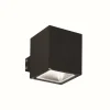 Applique murale d'extérieur Ideal Lux SNIF Noir, 1 lumière