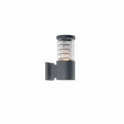 Applique murale d'extérieur Ideal Lux TRONCO Anthracite, 1 lumière