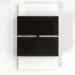Applique murale d'extérieur Tidan LED Blanc, 2 lumières