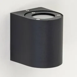 Applique murale d'extérieur Mora LED Noir, 2 lumières