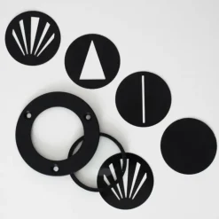 Applique murale d'extérieur Orsa LED Noir, 2 lumières