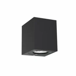 Applique murale d'extérieur Nordlux Canto Kubi LED Noir, 2 lumières
