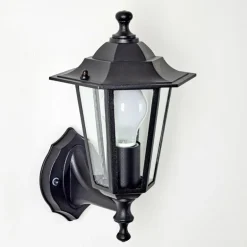 Applique murale d'extérieur Valtimo Noir, 1 lumière