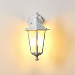 Applique murale d'extérieur Valtimo Blanc, 1 lumière