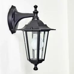 Applique murale d'extérieur Valtimo Noir, 1 lumière