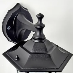 Applique murale d'extérieur Valtimo Noir, 1 lumière