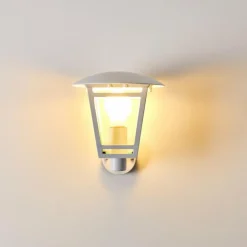 Applique murale d'extérieur Siera Blanc, 1 lumière