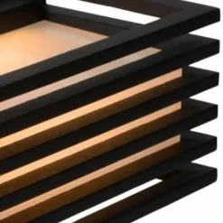 Applique murale d'extérieur Lucide MALTA-LED Noir, 1 lumière