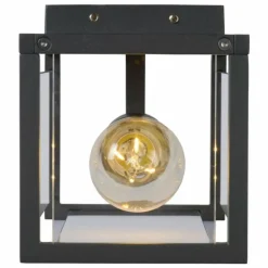 Applique murale d'extérieur Lucide CLAIRE MINI Noir, 1 lumière