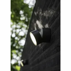 Applique murale d'extérieur Lutec Trumpet LED Anthracite, 1 lumière